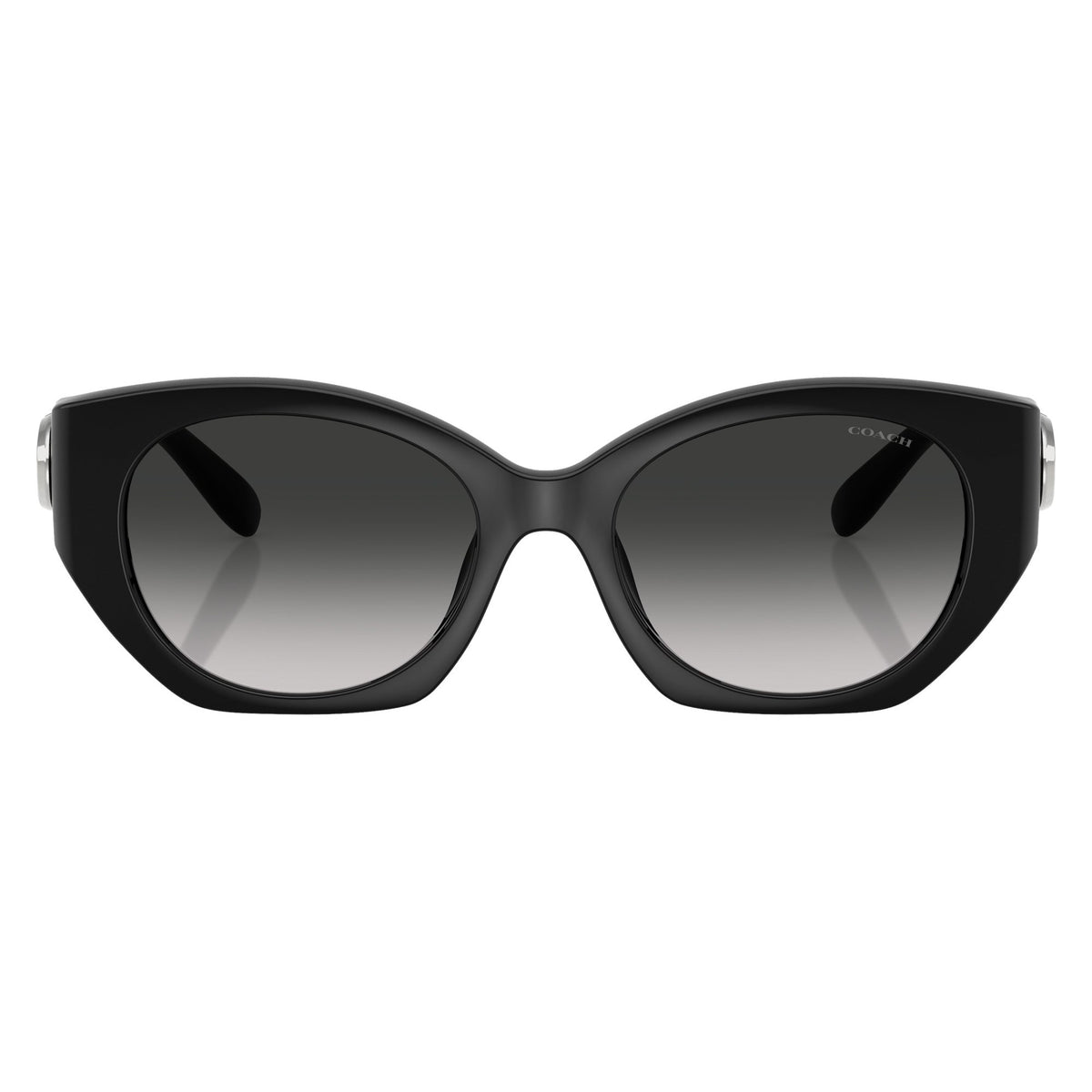 Coach HC8407U 50023C Black sunglasses front view