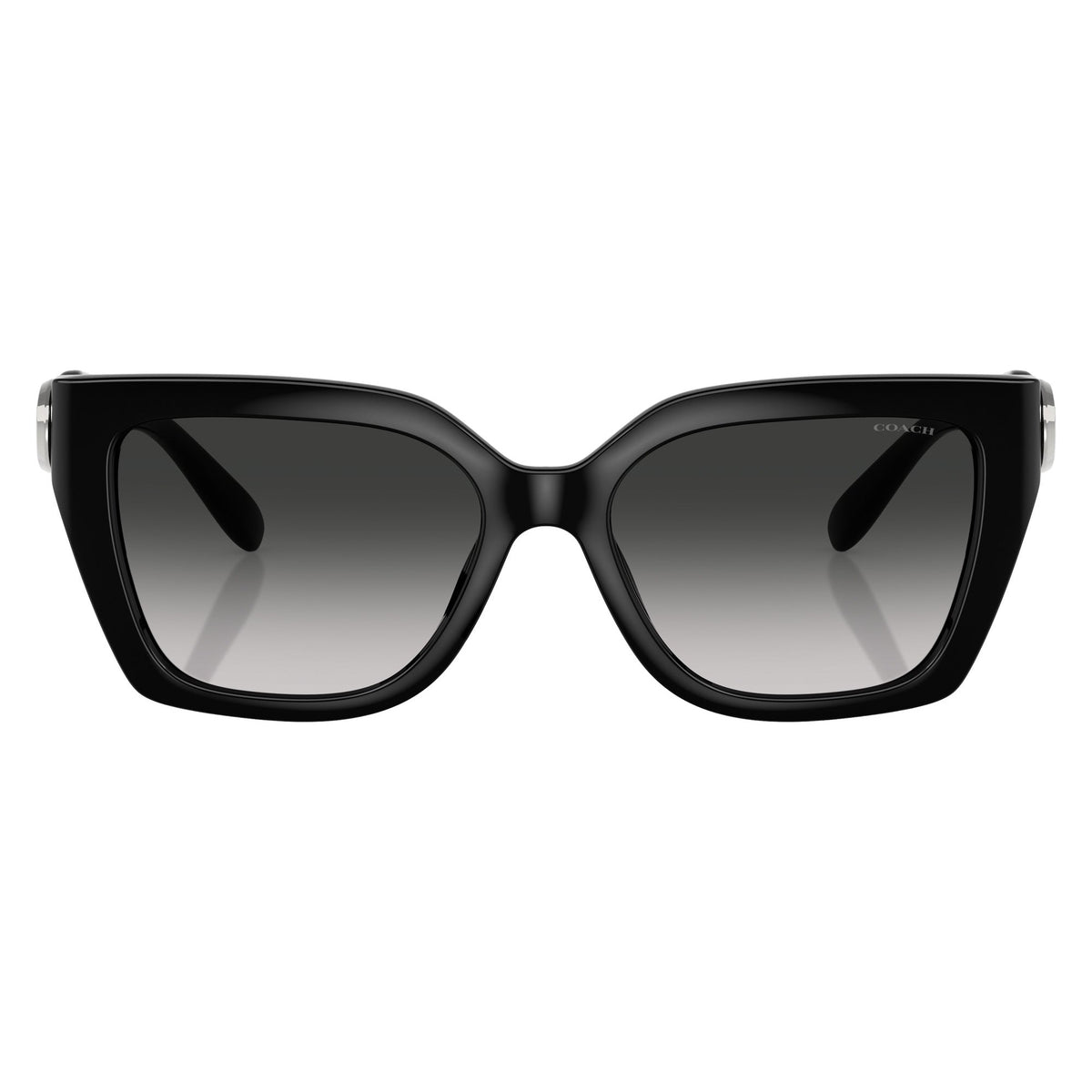 Coach HC8408U 50023C Black sunglasses front view