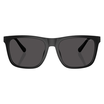 Coach HC8427U 50028757 Matte Black sunglasses front view