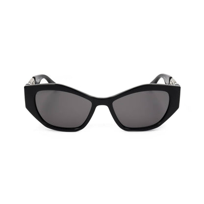 Karl Lagerfeld KL6086S 001 Black sunglasses front view