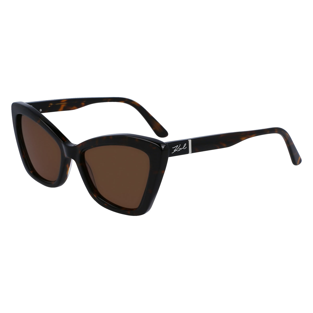 Karl Lagerfeld KL6105S 242 Dark Tortoise sunglasses angle view