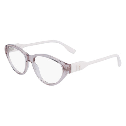 Karl Lagerfeld KL6109 278 Transparent Light Grey eyeglasses angle view