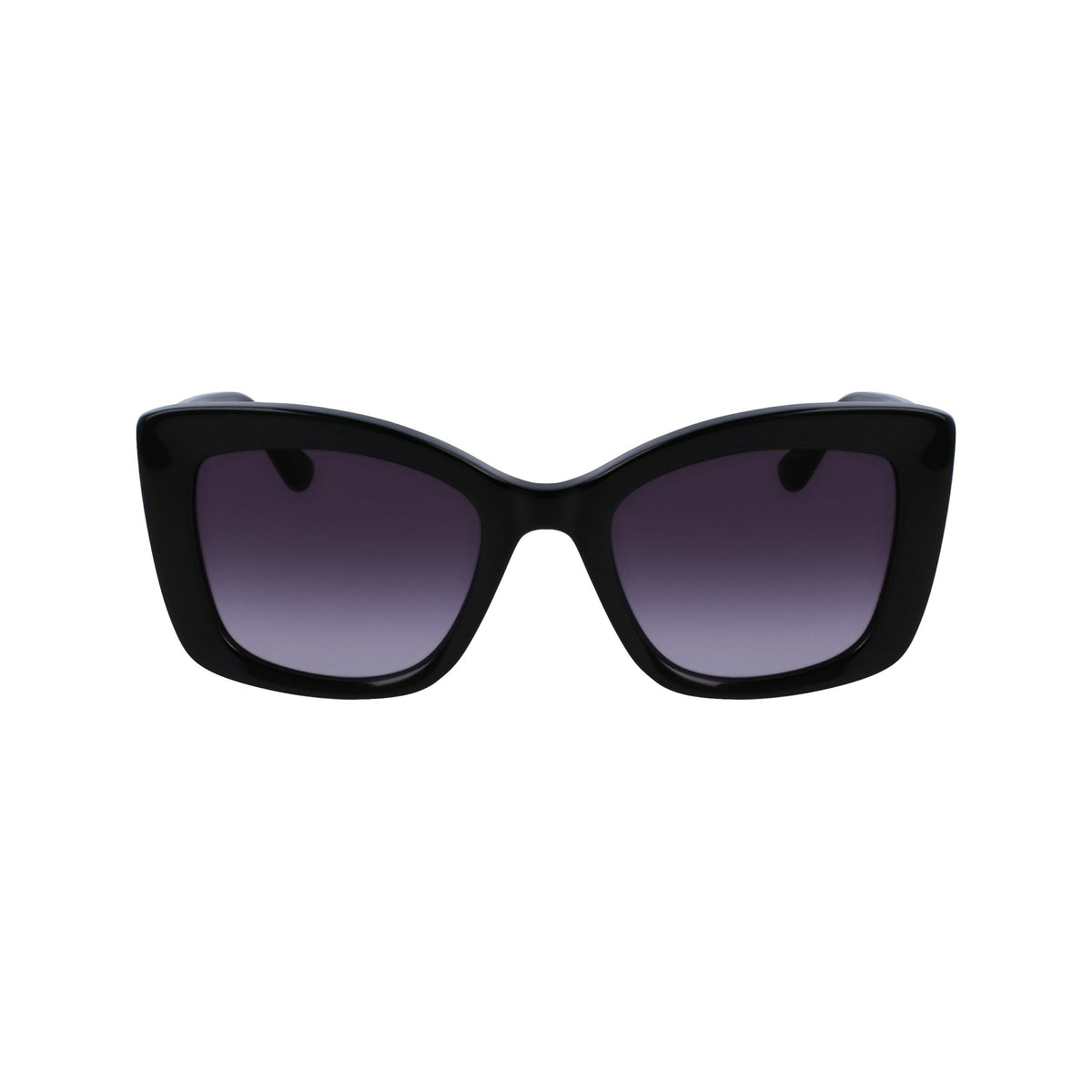 Karl Lagerfeld KL6139S 001 Black sunglasses front view
