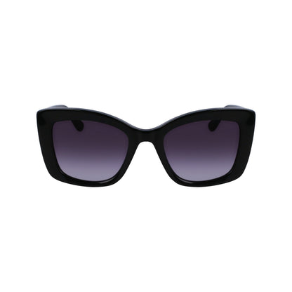 Karl Lagerfeld KL6139S 001 Black sunglasses front view