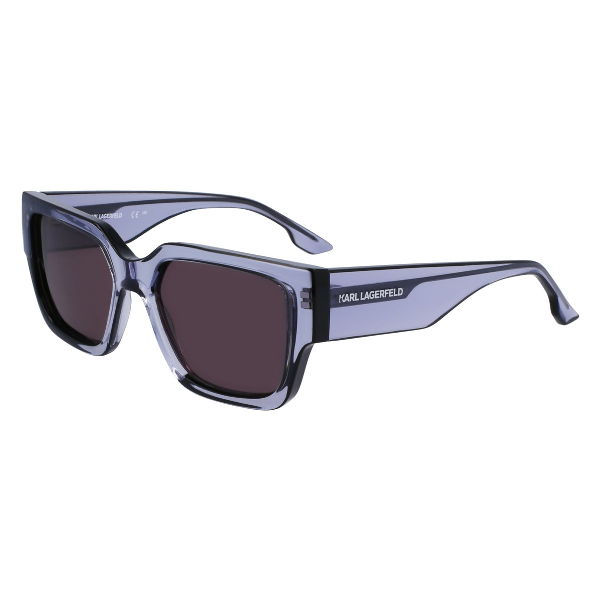 Karl Lagerfeld KL6142S 020 Grey sunglasses angle view