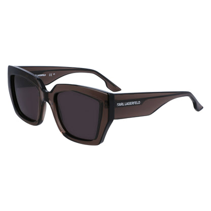 Karl Lagerfeld KL6143S 020 Grey sunglasses angle view