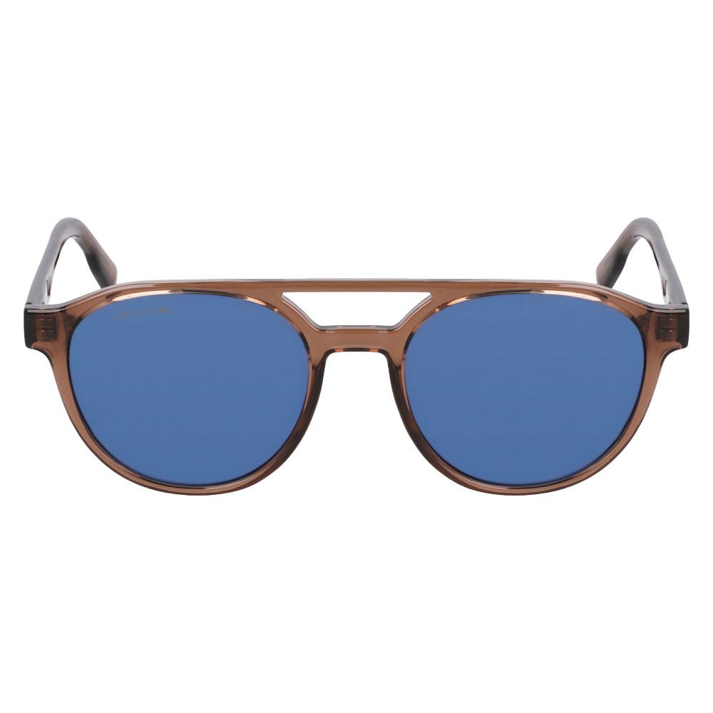Lacoste L6008S 210 Transparent Brown sunglasses front view