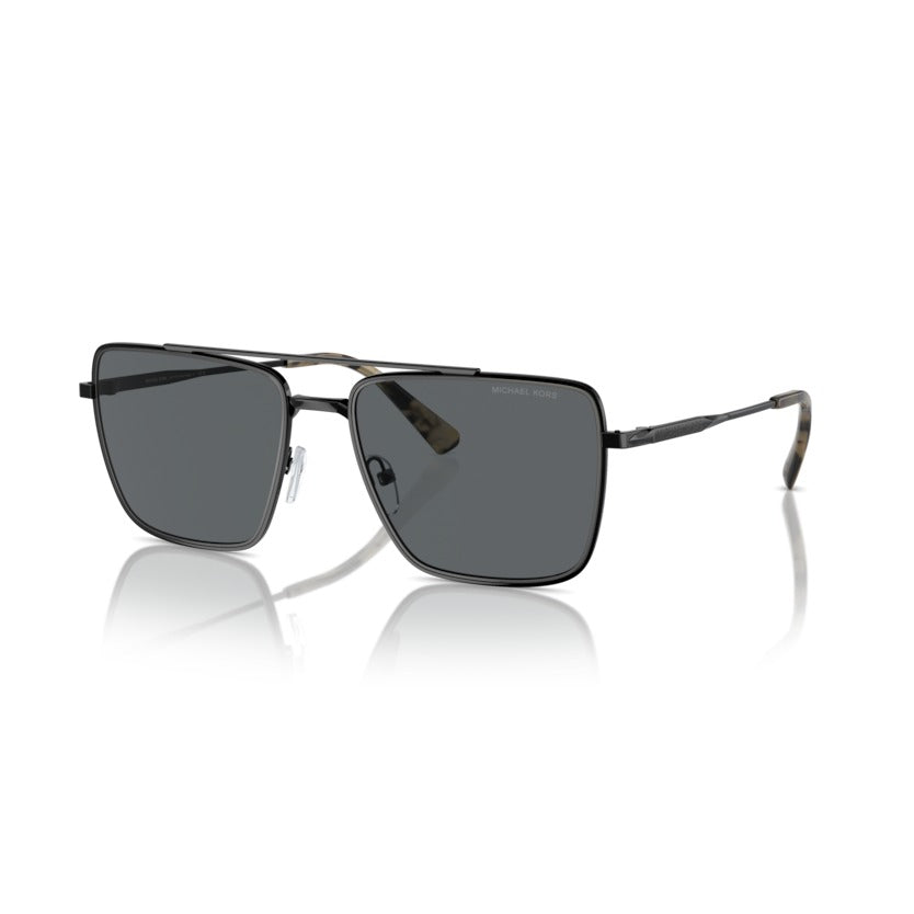 Michael Kors MK1154 100587 Shiny Black sunglasses angle view