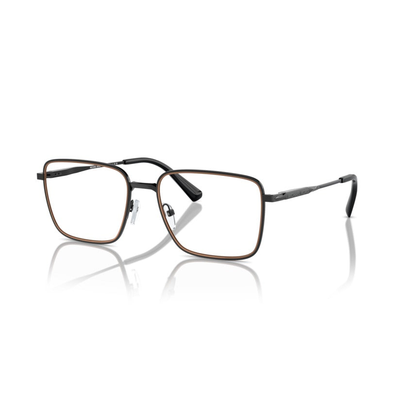 Michael Kors MK3079 1005 Shiny Black eyeglasses angle view