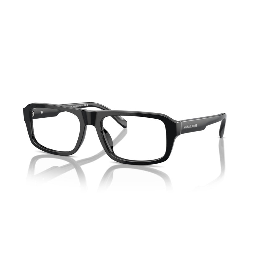 Michael Kors MK4122U 3005 Black eyeglasses angle view