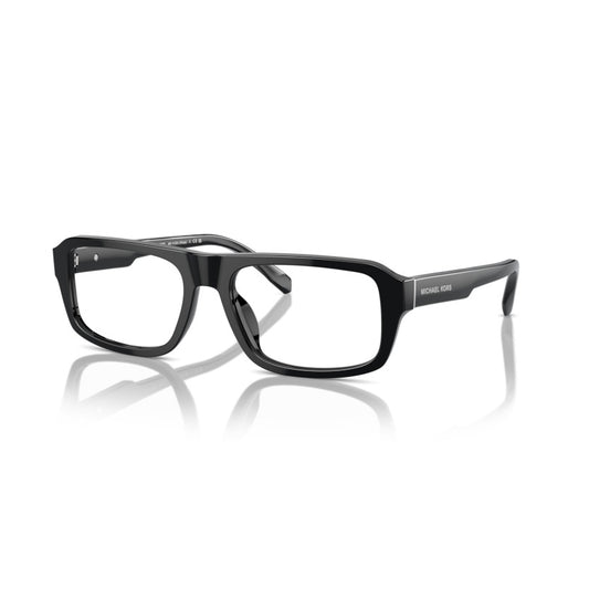 Michael Kors MK4122U 3005 Black eyeglasses angle view