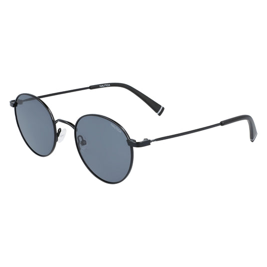 Nautica N4648SP 001 Black sunglasses angle view