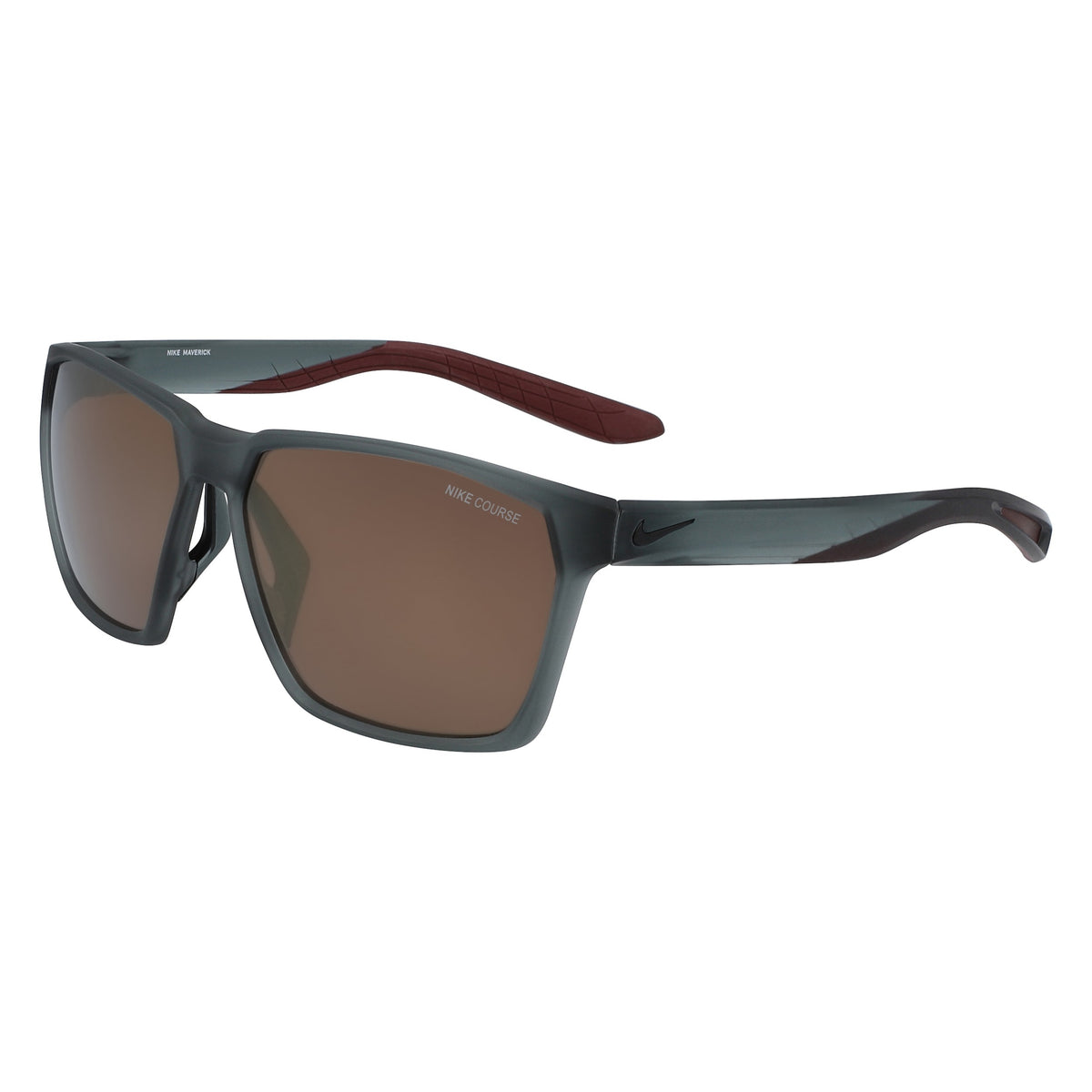 Nike MAVERICK E EV1096 065 Matte Cool Grey sunglasses angle view
