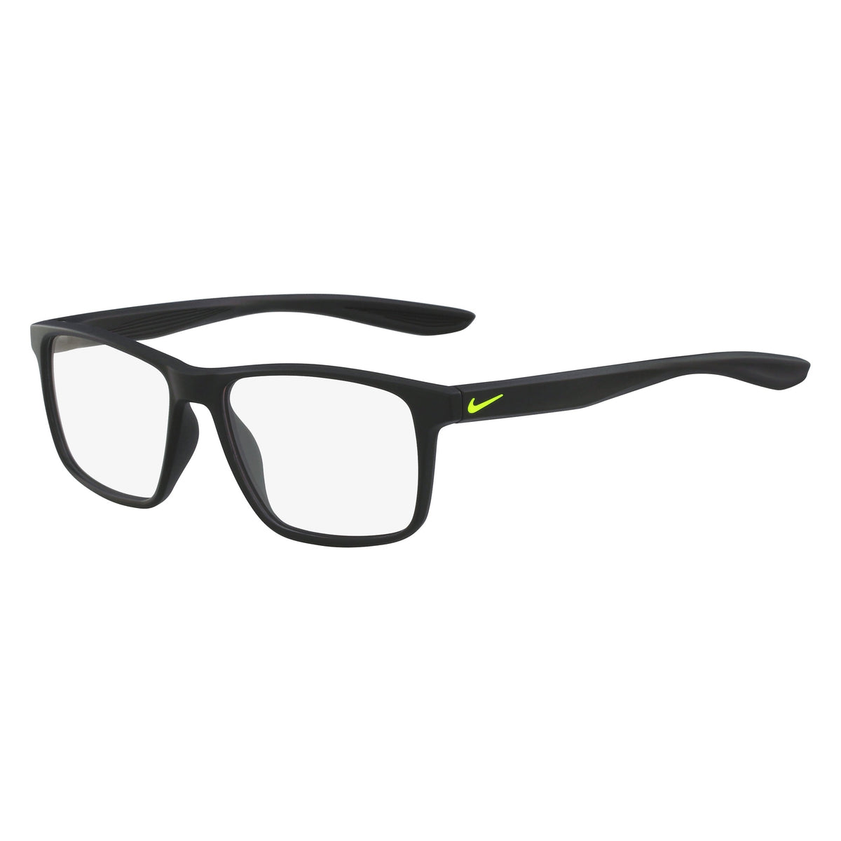 Nike NK5002 001 Matte Black eyeglasses angle view