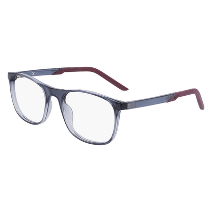 Nike NK7271 034 Dark Grey eyeglasses angle view