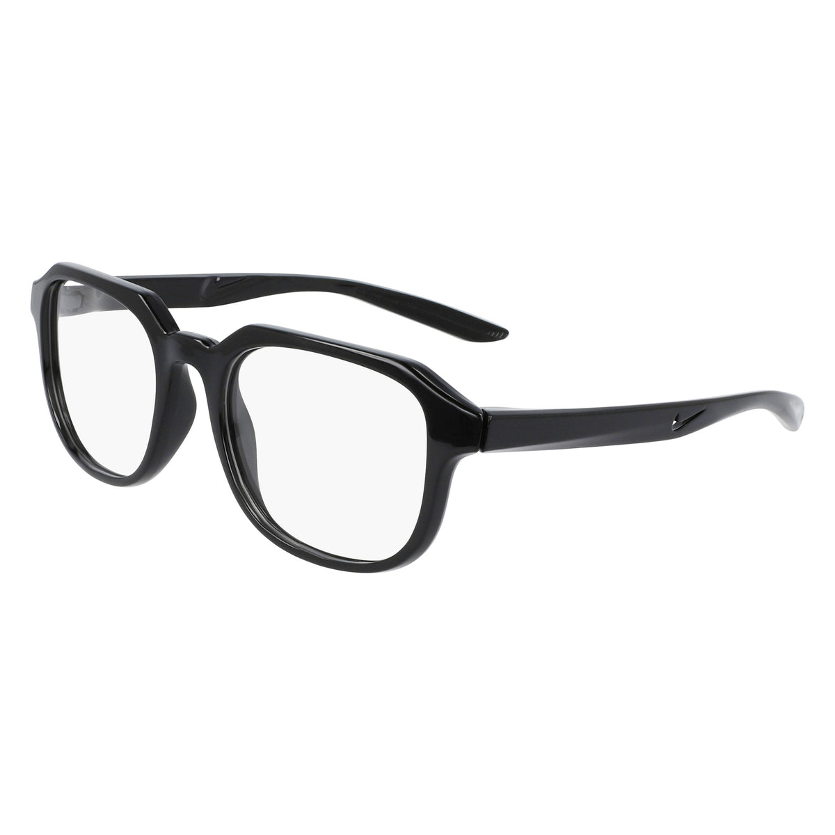 Nike NK7303 001 Black eyeglasses angle view