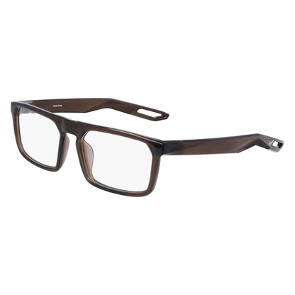 Nike NK7306 090 Ironstone eyeglasses angle view