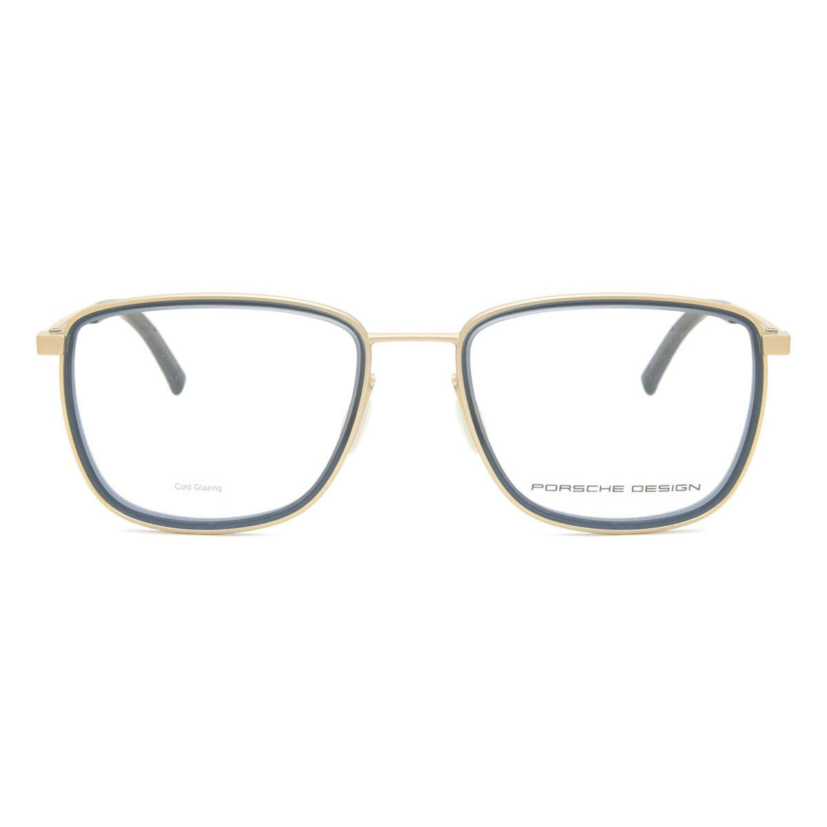 Porsche Design P8365 53B Gold/Grey eyeglasses front view