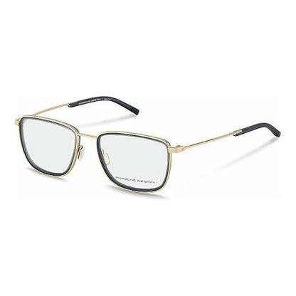 Porsche Design P8365 53B Gold/Grey eyeglasses angle view