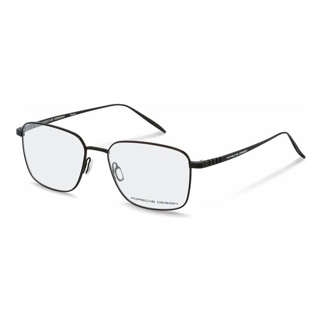 Porsche Design P8372 54A Black eyeglasses angle view