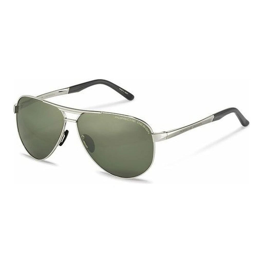 Porsche Design P8649 62C Palladium sunglasses angle view