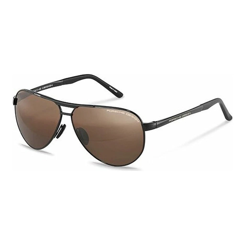 Porsche Design P8649 62J Black sunglasses angle view