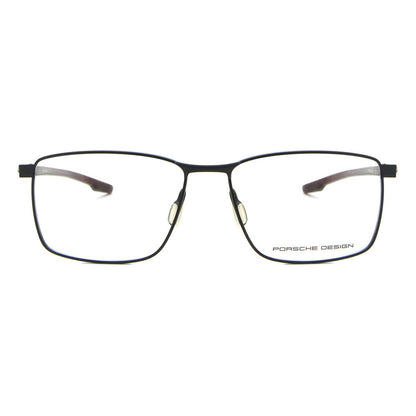 Porsche Design P8733 55A Black/Red eyeglasses front view