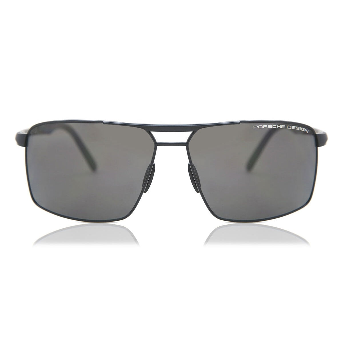 Porsche Design P8918 65A Black sunglasses front view