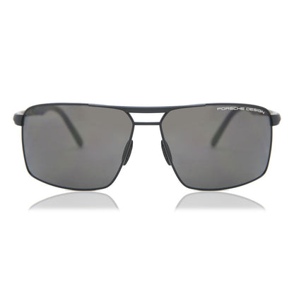 Porsche Design P8918 65A Black sunglasses front view