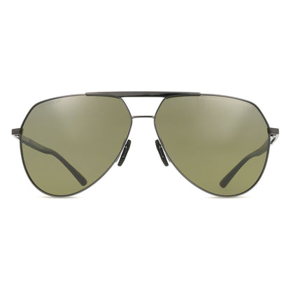 Porsche Design P8931 63A Black sunglasses front view