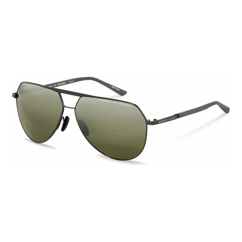 Porsche Design P8931 63A Black sunglasses angle view