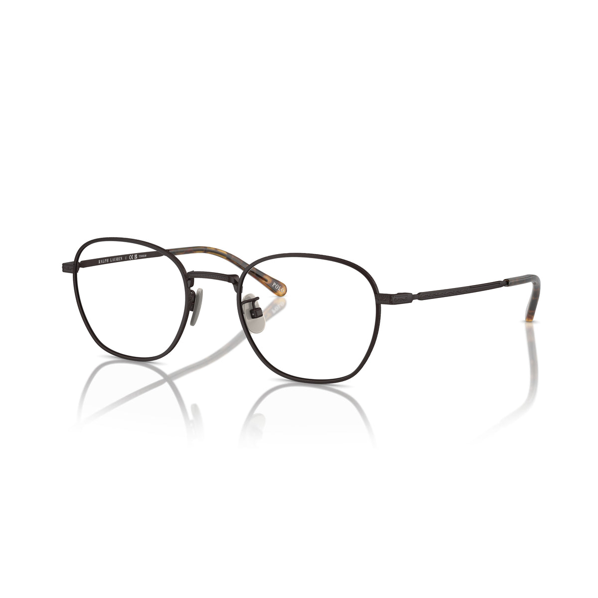 Polo PH1230TD 9223 Matte Black eyeglasses angle view
