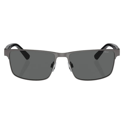 Polo PH3155 905087 Matte Gunmetal sunglasses front view