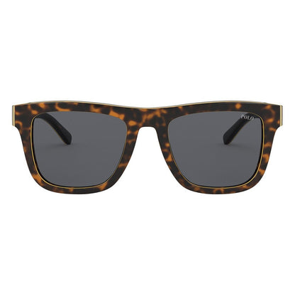 Polo PH4161 582787 Havana/Yellow/Blue sunglasses front view