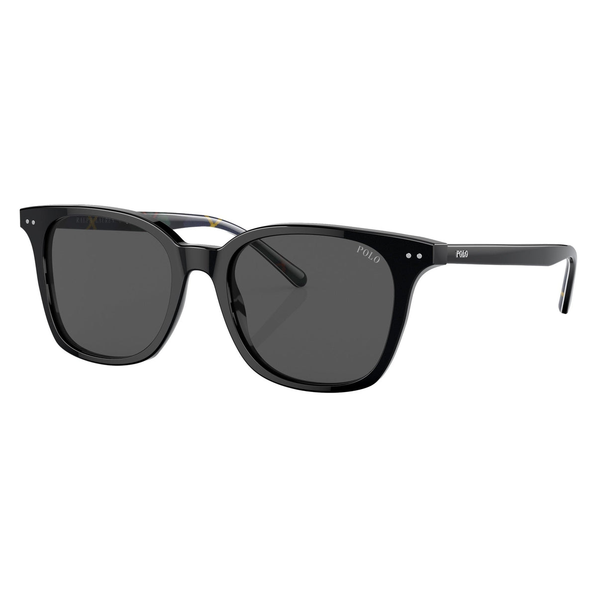 Polo PH4187 500187 Shiny Black sunglasses angle view
