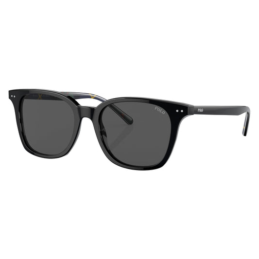 Polo PH4187 500187 Shiny Black sunglasses angle view