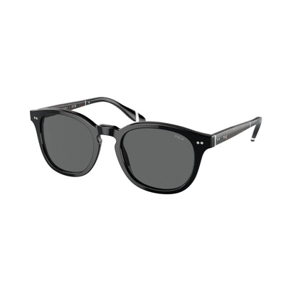 Polo PH4206 500187 Shiny Black sunglasses angle view