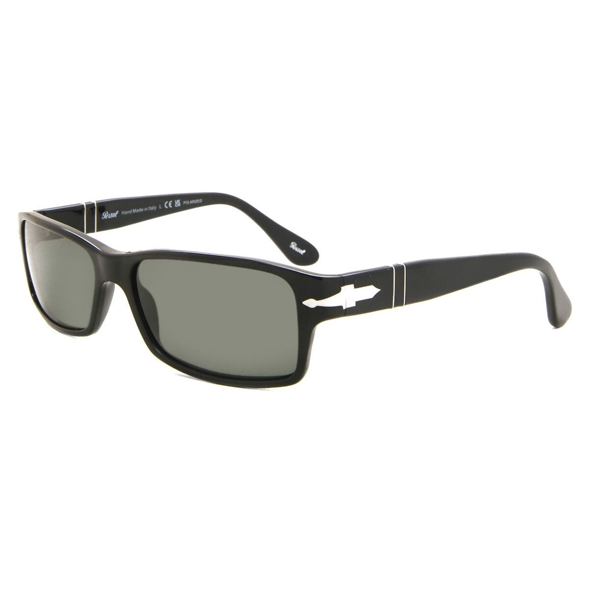 Persol PO2747S 95/48 Black sunglasses angle view