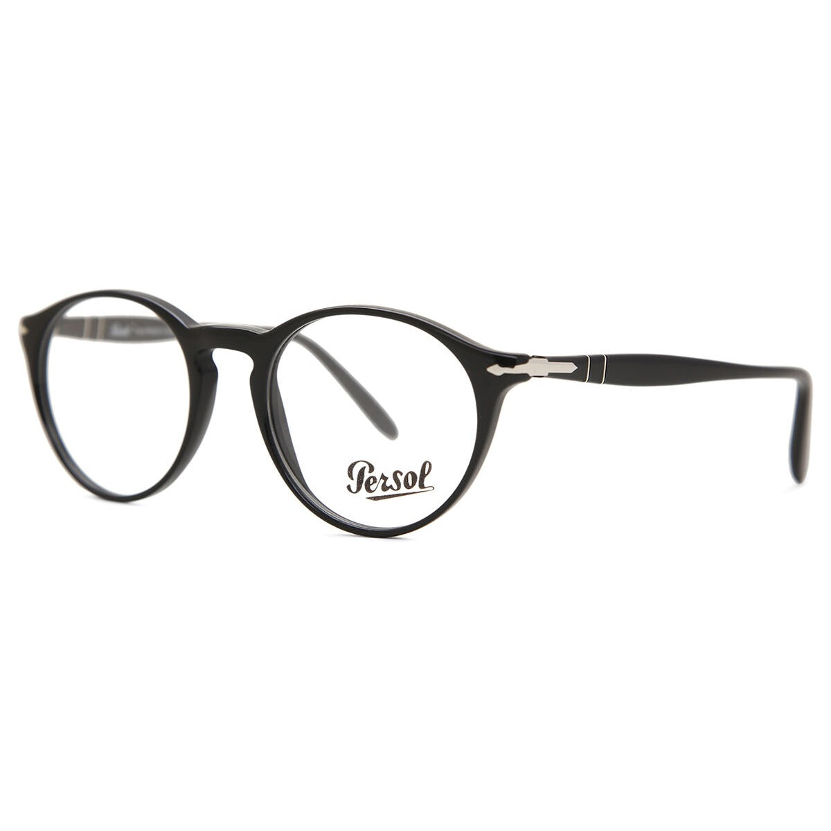 Persol PO3092V 9014 Black eyeglasses angle view