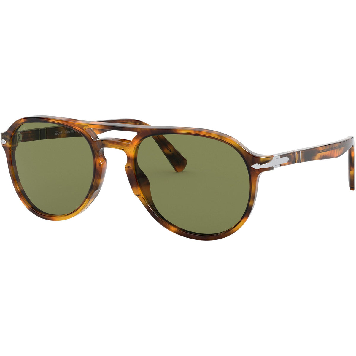 Persol PO3235S 108/4E Yellow Havana sunglasses angle view