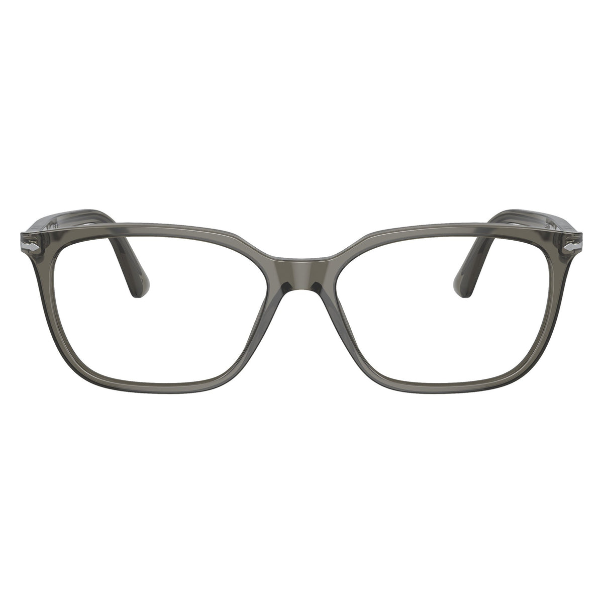 Persol PO3298V 1103 Transparent Taupe Grey eyeglasses front view