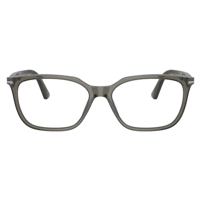 Persol PO3298V 1103 Transparent Taupe Grey eyeglasses front view