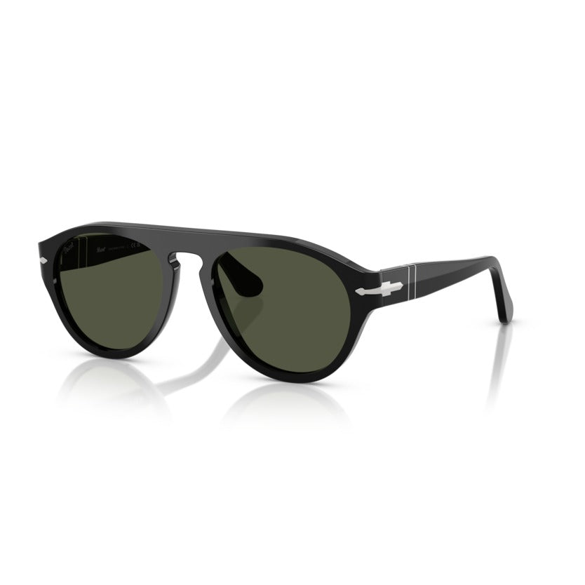 Persol PO3370S 95/31 Black sunglasses angle view