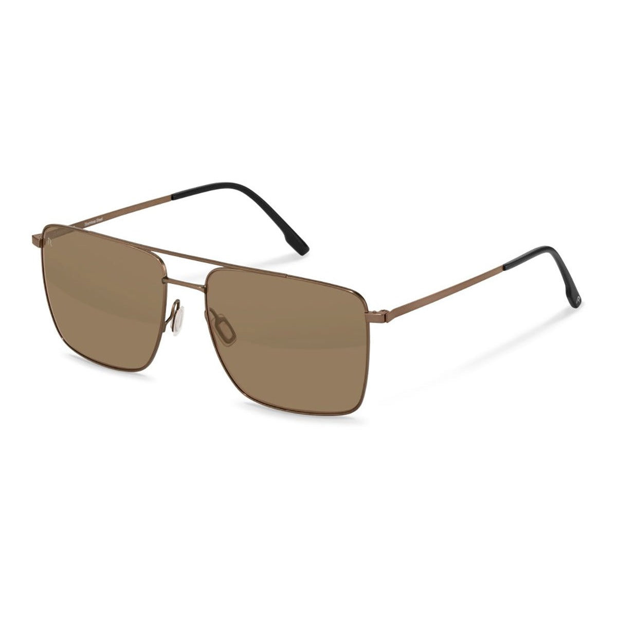 Rodenstock R1448 59B151 Brown/Dark Brown sunglasses angle view