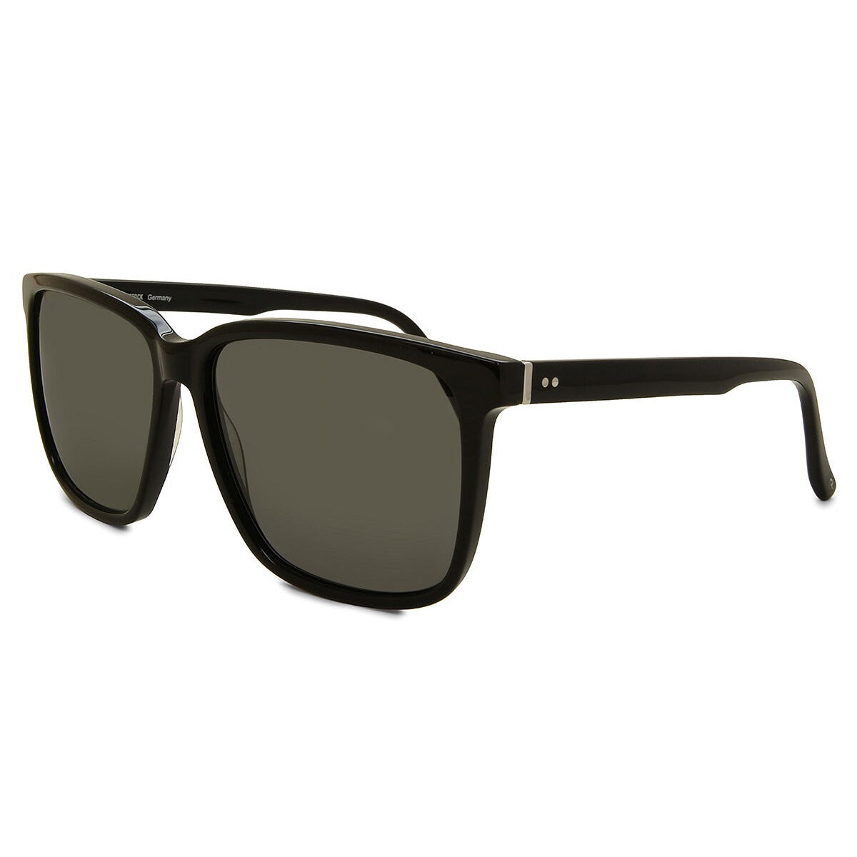 Rodenstock R3336 59A445 Black sunglasses angle view