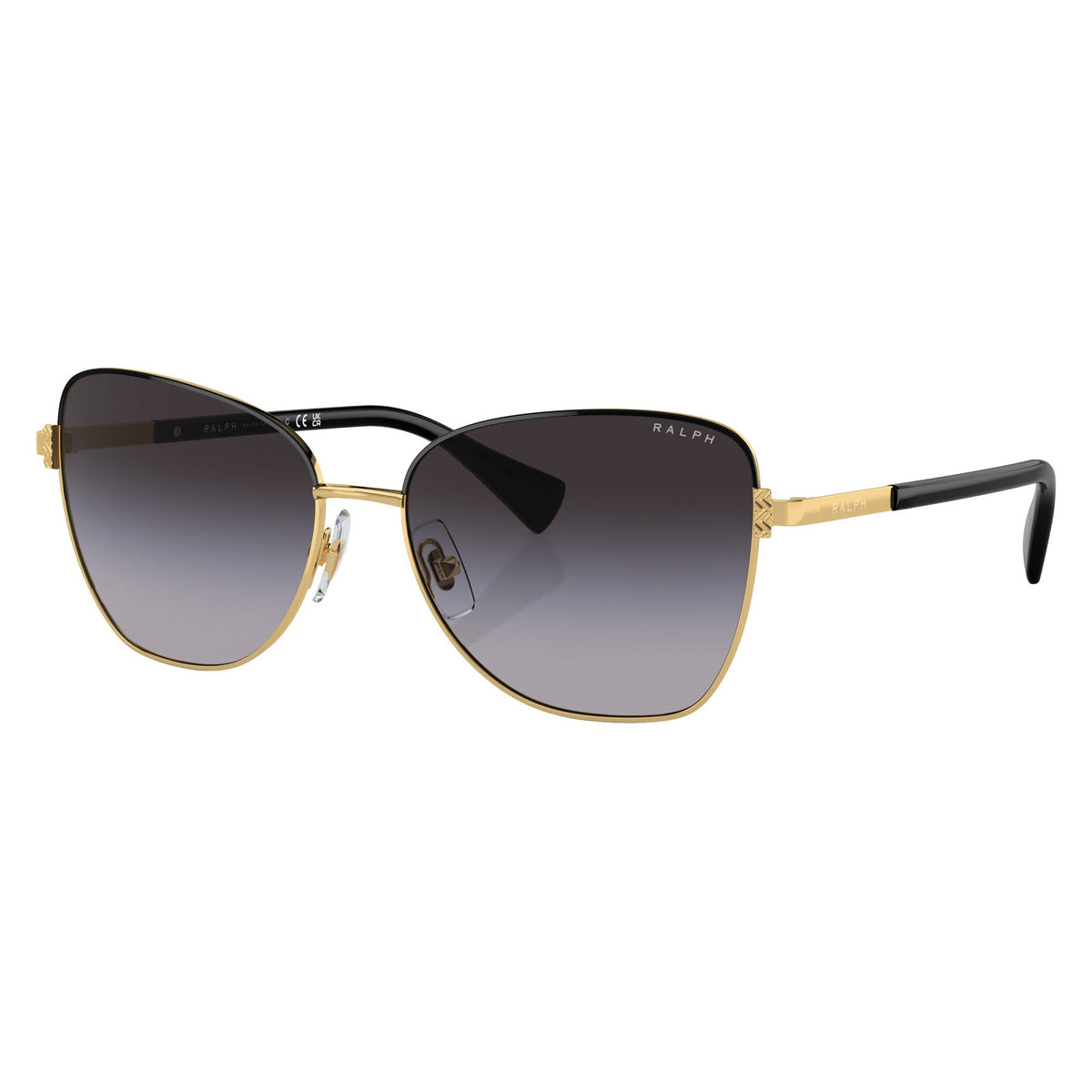 Ralph RA4146 94578G Shiny Gold sunglasses angle view