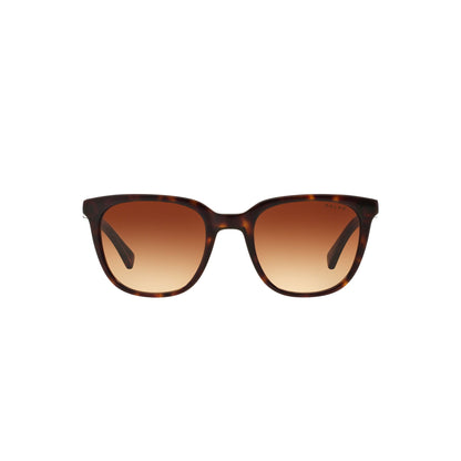 Ralph RA5206 137813 Shiny Dark Havana sunglasses front view