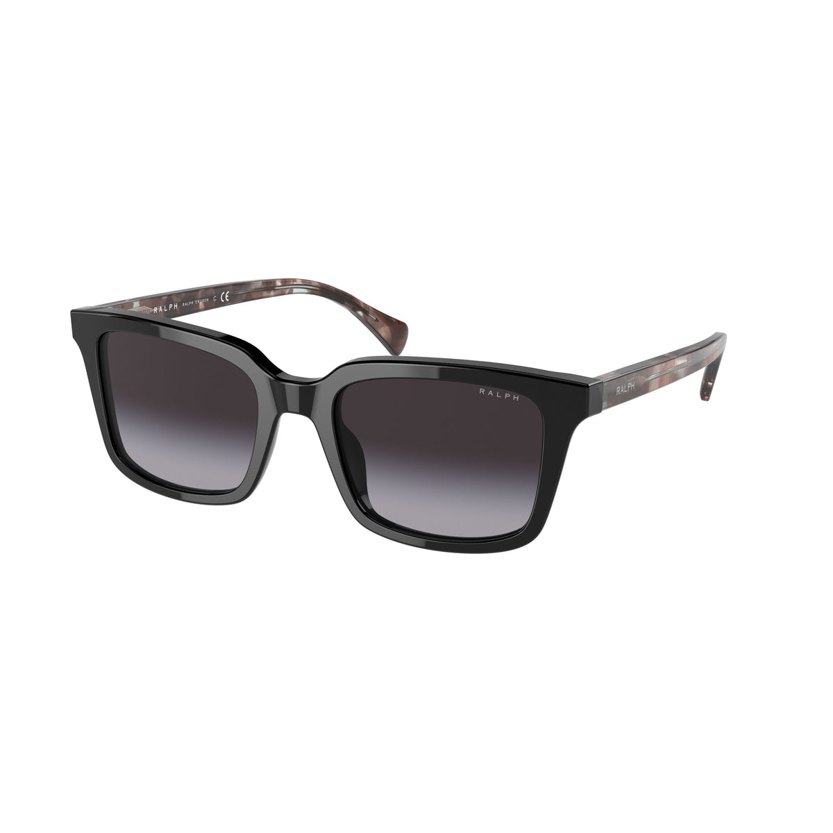 Ralph RA5287 60078G Shiny Black sunglasses angle view