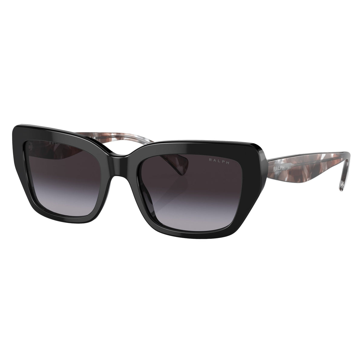 Ralph RA5292 50018G Shiny Black sunglasses angle view