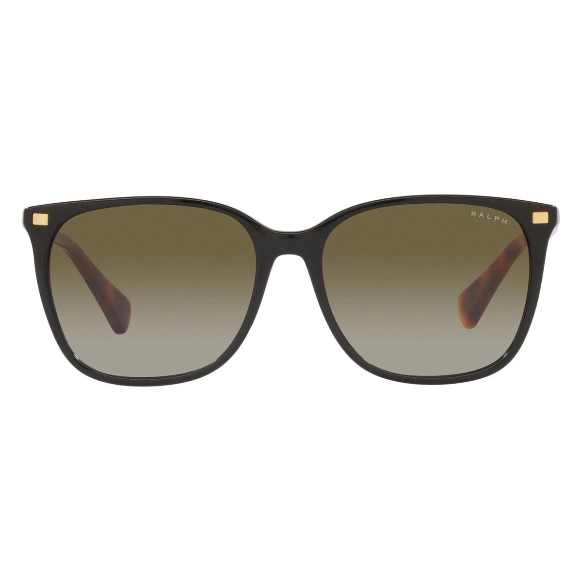 Ralph RA5293 60378E Shiny Black sunglasses front view